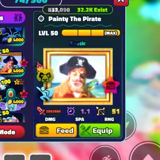 NC PP PAINTY THE PIRATE