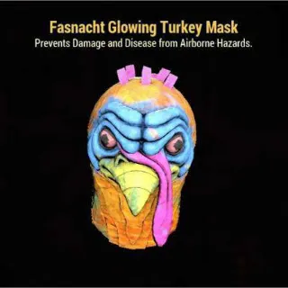 Glowing Turkey Mask