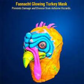 Fasnacht Glowing Turkey Mask [PS4/PS5] Online Now