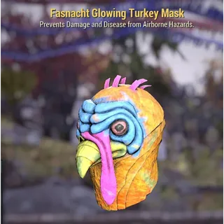 Glowing Turkey Mask