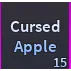 [AUT] Cursed Apple x1