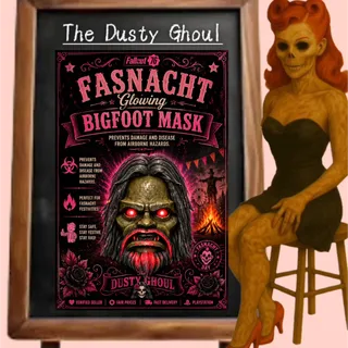 Fasnacht Glowing Bigfoot