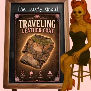 Traveling Leather Coat