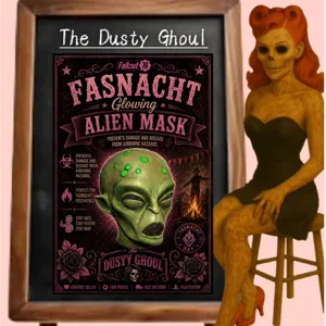 Fasnacht Glowing Alien