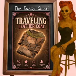 Traveling Leather Coat