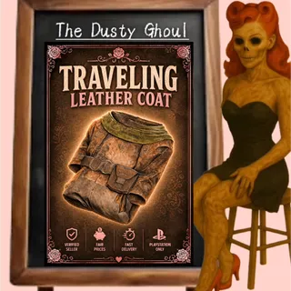 Traveling Leather Coat