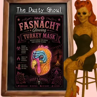 Fasnacht Glowing Turkey