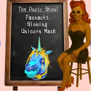 Glowing Unicorn Mask