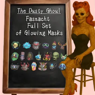 Fasnacht Glowing Mask