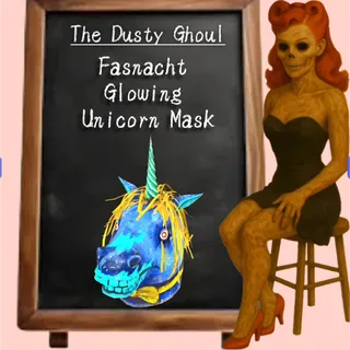 Glowing Unicorn Mask