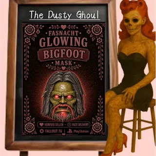 Glowing Bigfoot