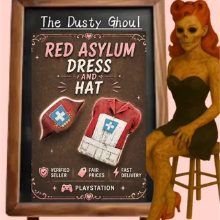 Red Asylum Dress