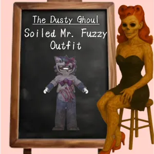Soiled Mr Fuzzy Costume