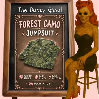 Forest Camo Jumpsuit