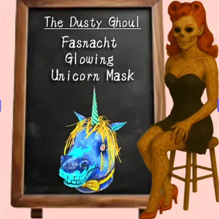 Glowing Unicorn Mask
