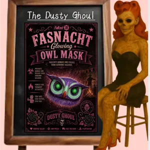 Fasnacht Glowing Owl