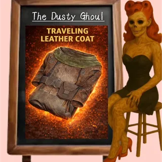 Traveling Leather Coat