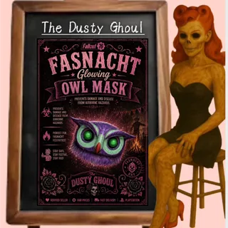 Fasnacht Glowing Owl