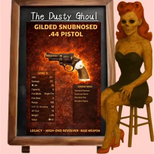 Gilded Snubnosed .44