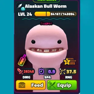 SF ALASKAN BULL WORM 5 ⭐️ - SPONGEBOB TOWER DEFENSE