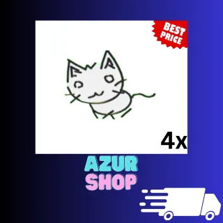 4x 2D Kitty