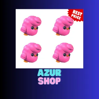 4x CANDY FLOSS CHICK