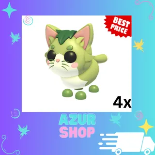 4x Matcha Cat