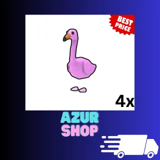 4x FLAMINGO