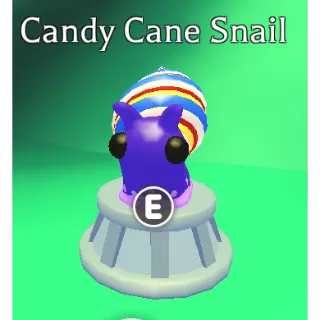 10x candy cane snail