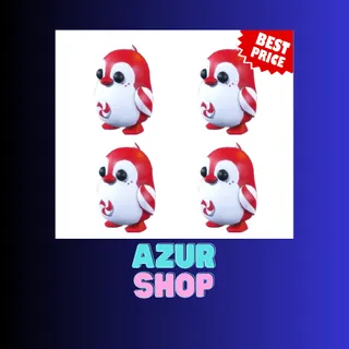  4x PEPPERMINT PENGUIN