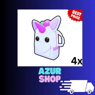 4x UNICORN BACKPACK