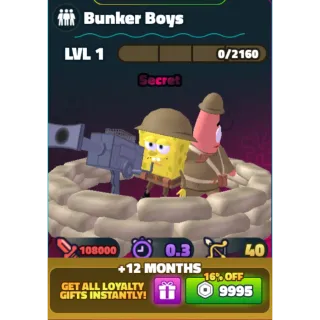 12 MONTHS KRUSTY KREW GAMEPASS - SPONGEBOB TOWER DEFENSE