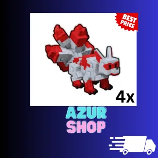 4x Kitsune Grow a Garden