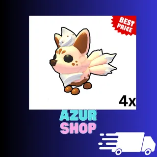 4x Latte Kitsune