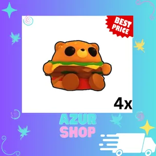 4x Burger Bear