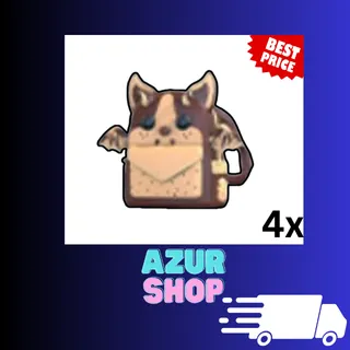 4X CHOCOLATE CHIP BAT DRAGON BACKPAC