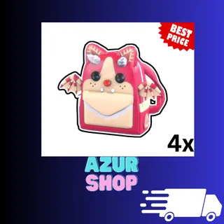 4x Strawberry Shortcake Bat Dragon Backpack