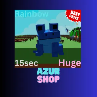 Rainbow Huge Echo Frog Grow a Garden