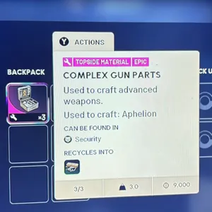 complex gun parts 3x