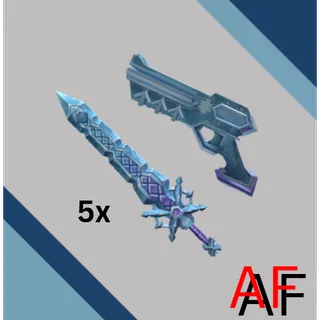 5x Iceflake Set