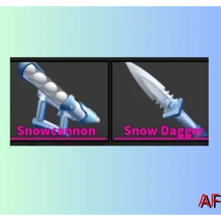 Snowcannon & Snowdagger