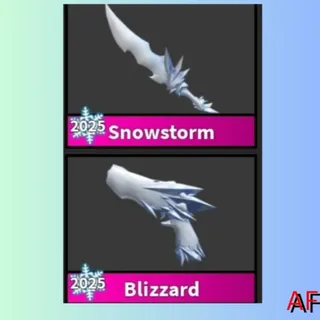 Blizzard & Snowstorm Set