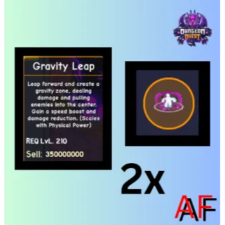 2x Gravity Leap's | DQ