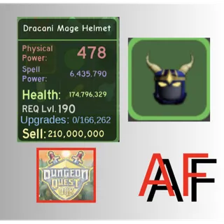 Dracani Mage Helmet