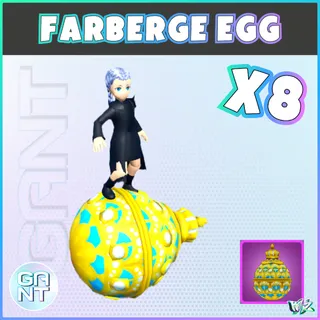 8x Faberge Egg Mount