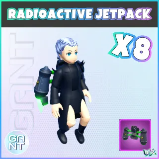 8x Radioactive Jetpack Mount