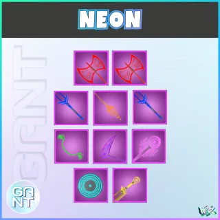 Neon Weapon Skin - Pack