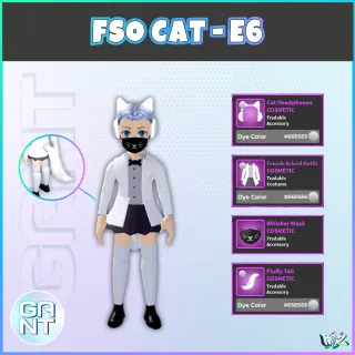 FSO Cat - E6 (White) Set