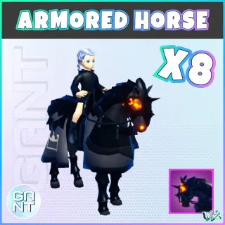 8X Armored Horse Mount