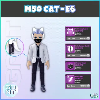 MSO Cat - E6 (White) Set